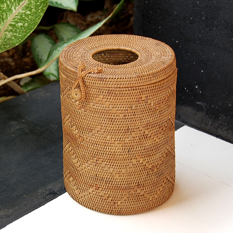 アジアン ごみ箱