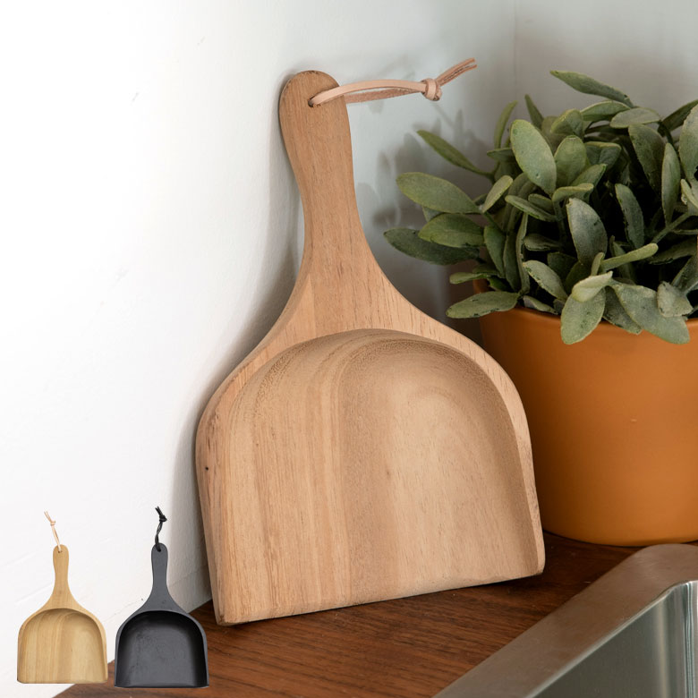 ACACIA WOOD ダストパン<br>[ナチュラル/ブラック]