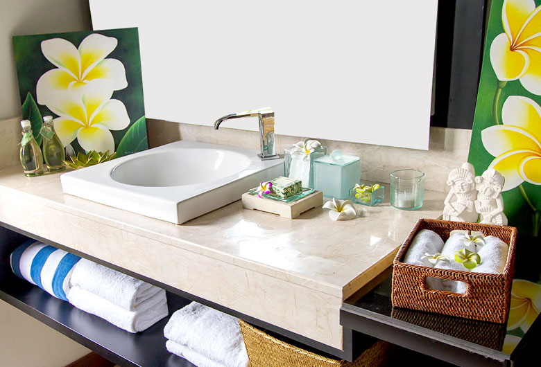 洗面台コーディネート