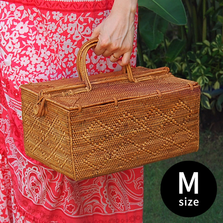 アタ製カゴバッグ[Ｍ]