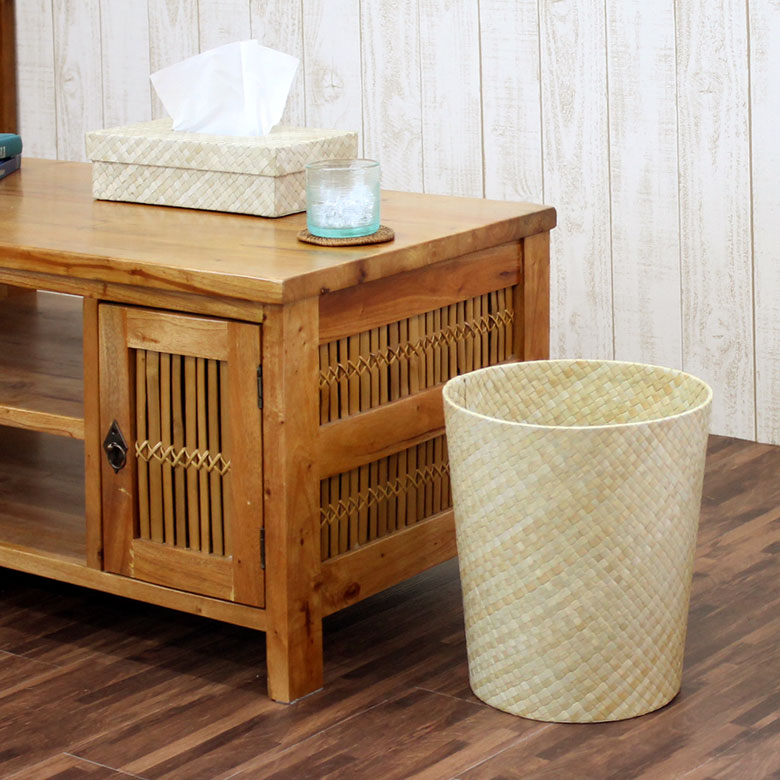 小物をパンダンで揃えればアジアンな雰囲気たっぷり