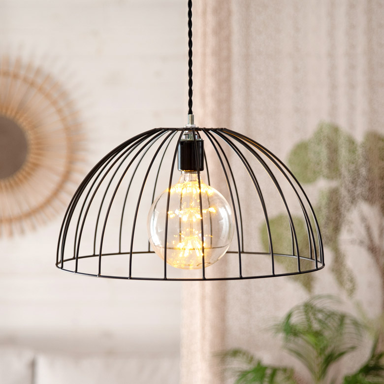 ワイヤーフレームのシンプルな照明。