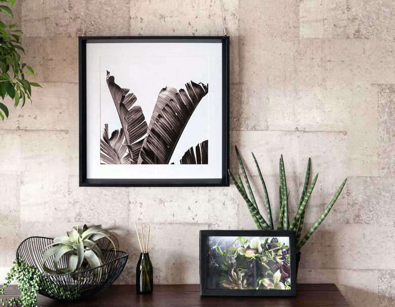 モノトーンでおしゃれなアートフレーム