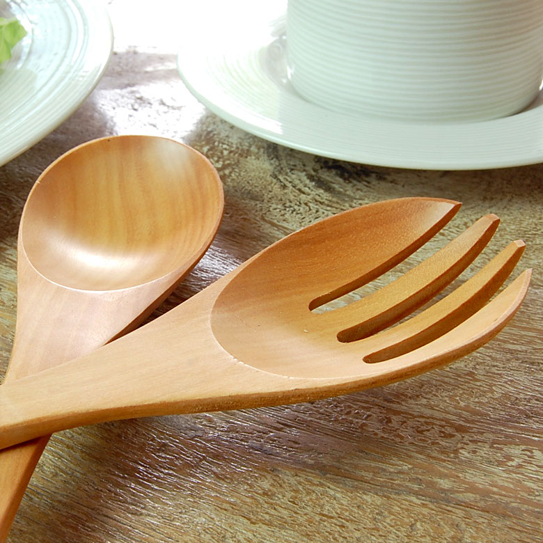 スプーンとフォークのセットです。