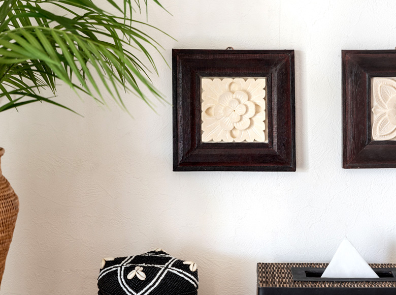 シンプルなお部屋のアクセントにも。