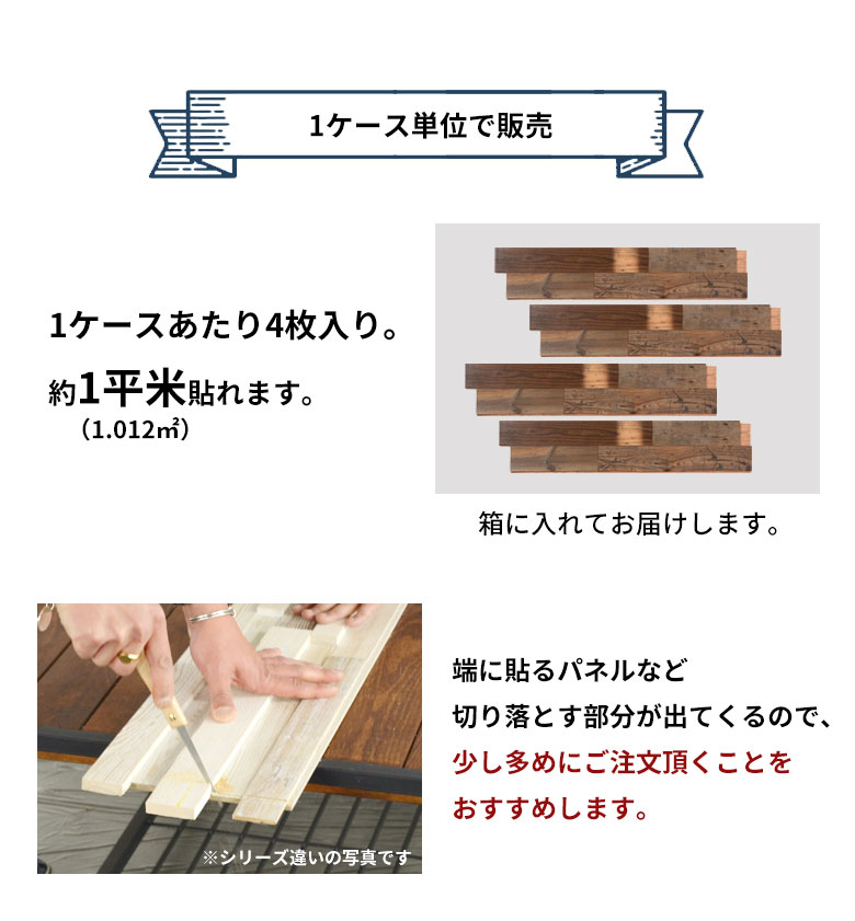 1ケース単位で販売。