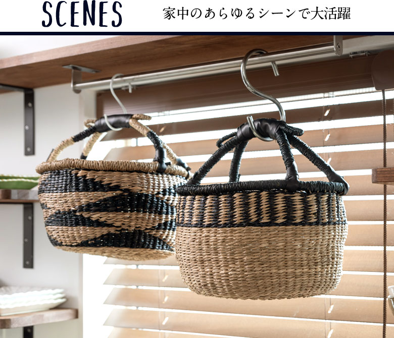 可愛らしく省スペースの吊り下げ収納は断然おすすめ！