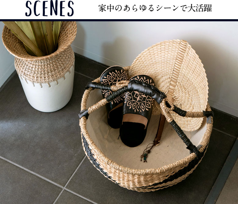 可愛らしく省スペースの吊り下げ収納は断然おすすめ！