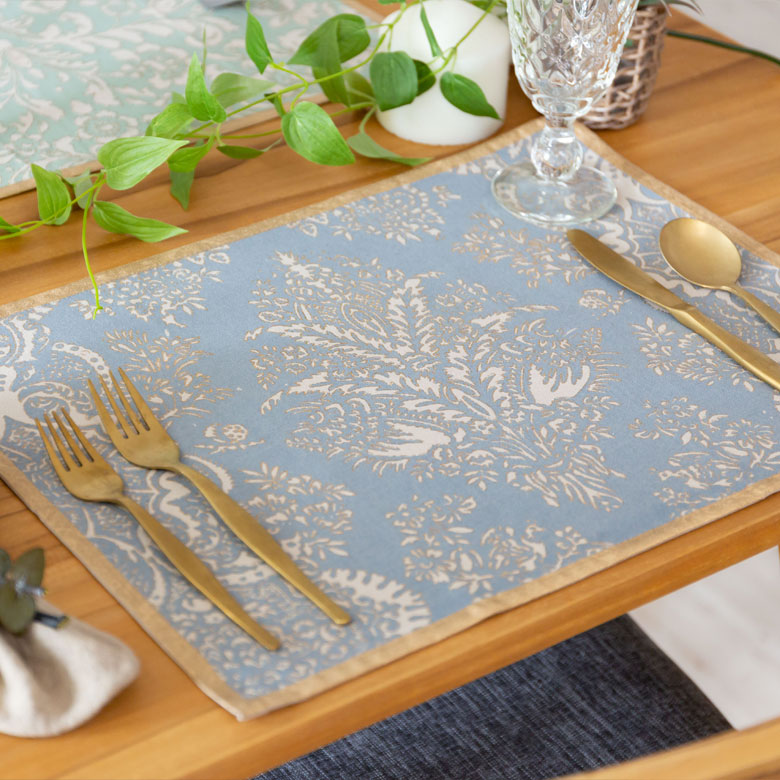 アンティークプリントランチョンマット