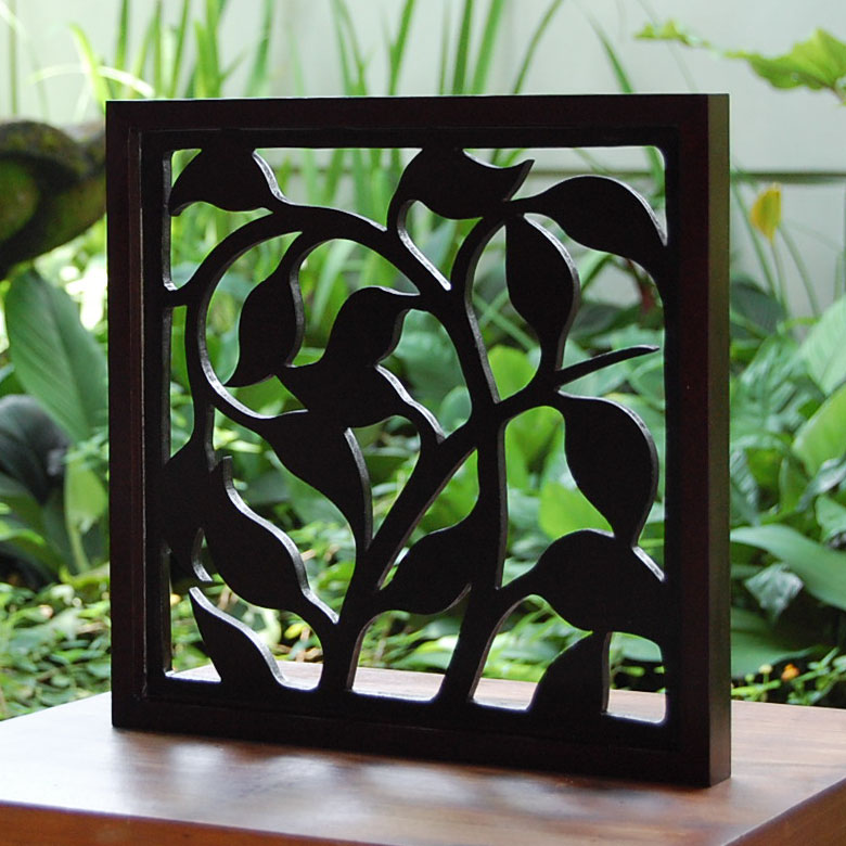 リーフをイメージしたアートパネル