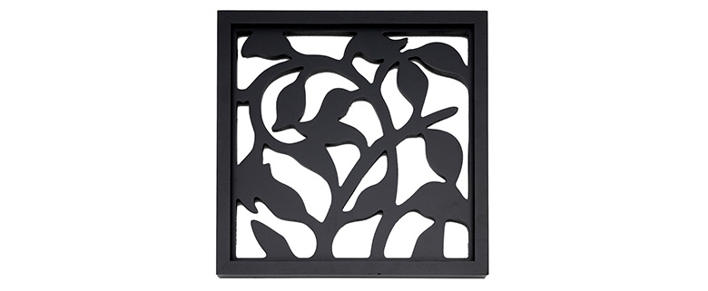 透かし彫りのアートパネル