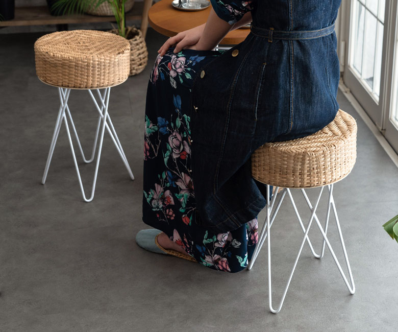 玄関やキッチンなどに置ける便利なサイズ