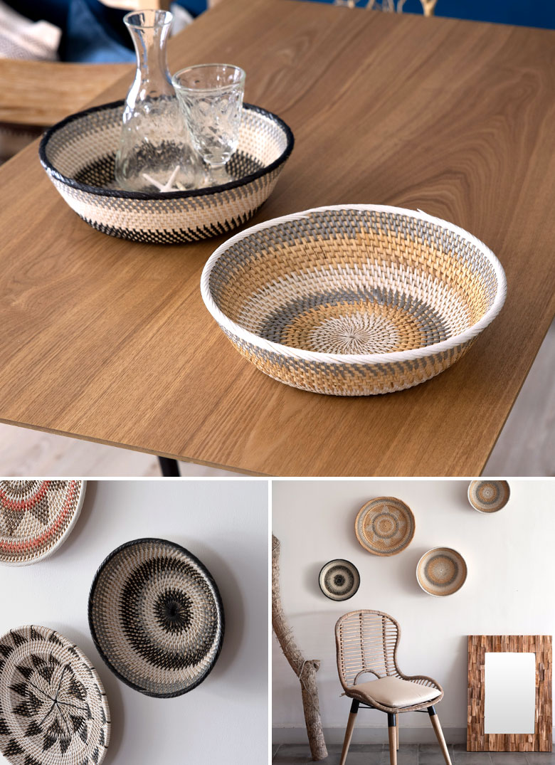 壁掛け用のヒモつき