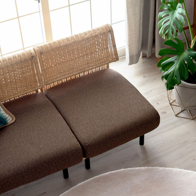 ソファ-上から見下ろした雰囲気