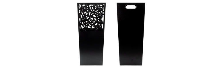 彫刻アートの傘立て