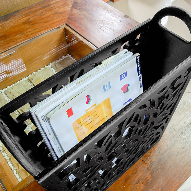 本や雑誌の収納に