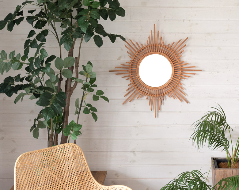 ナチュラルなインテリアに。