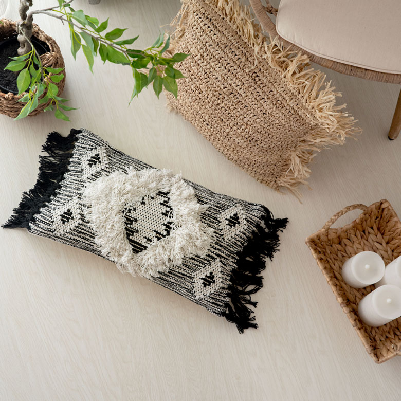 シンプルなインテリアのアクセントに