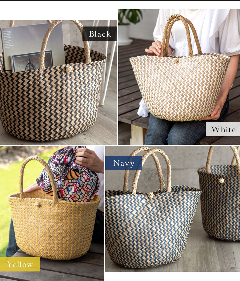 選べる4カラー！ナチュラルな素材感が魅力。