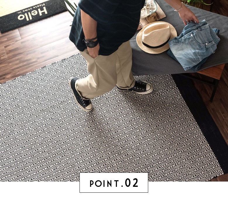 お店の床にもおすすめ。