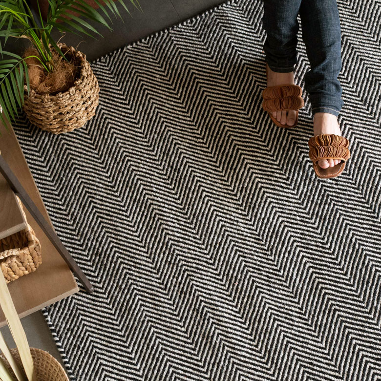 しっかりとした踏み心地。