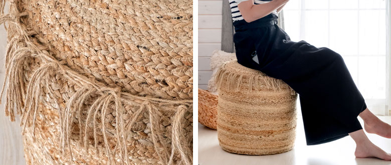 ぎっしりと詰まった美しい編み目が魅力的