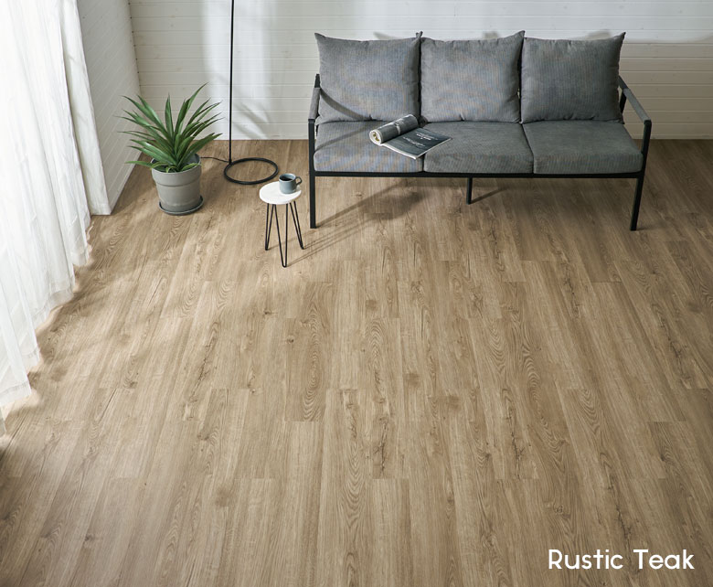 ラスティックチークのフロアタイル