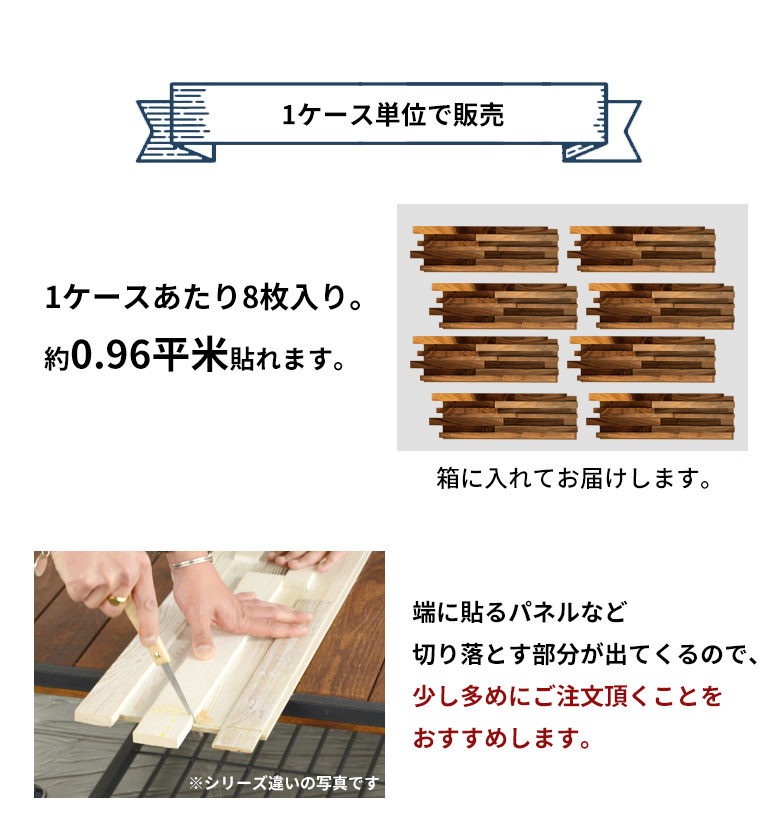 1ケース単位で販売。