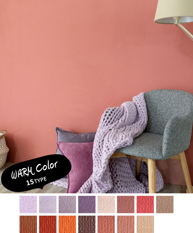 壁紙にそのまま塗れるから、初心者や女性でも簡単！