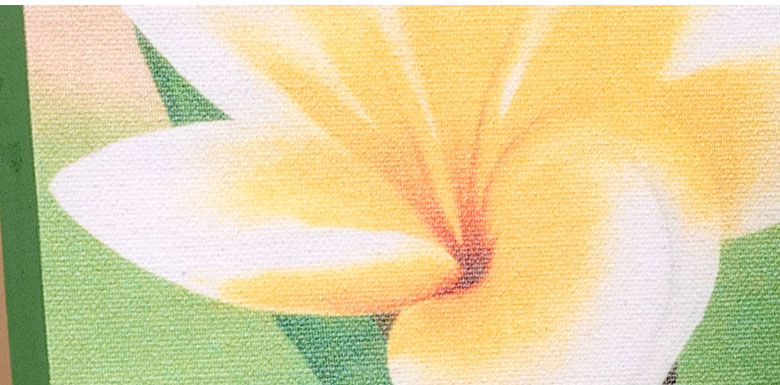 アジアンな雰囲気に壁を彩るアート