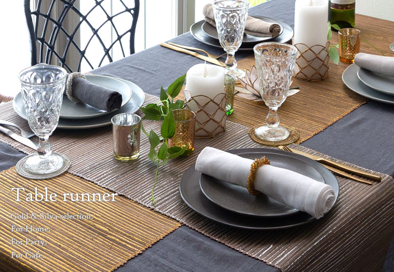 デイリー、パーティ、カフェにも合うテーランチョンマット