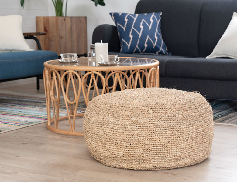 ナチュラルなカラーだから、どんなお部屋と組み合わせてもサマになる！