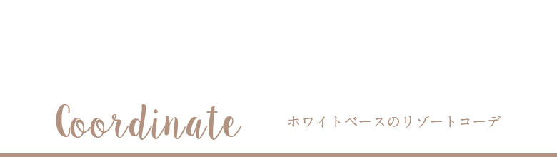 コーディネートアイテム