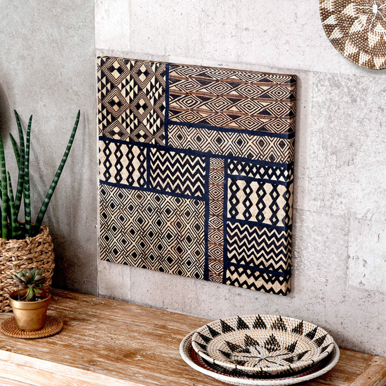 アフリカの民族的な雰囲気。