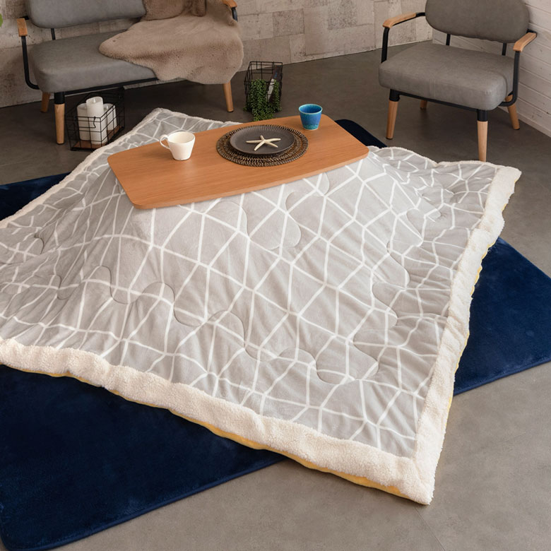 ジオメトリック柄こたつ布団