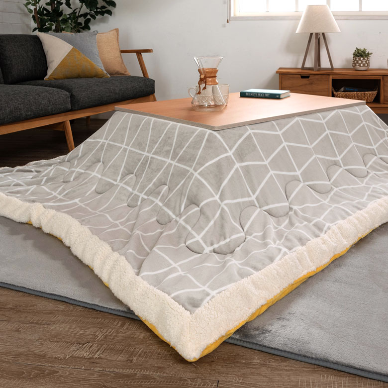 ジオメトリック柄こたつ布団