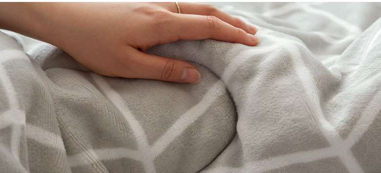 ふわふわのフランネル生地