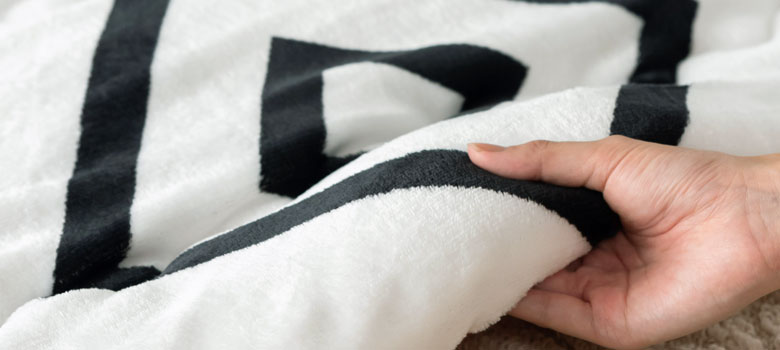 ふわふわのフランネル生地