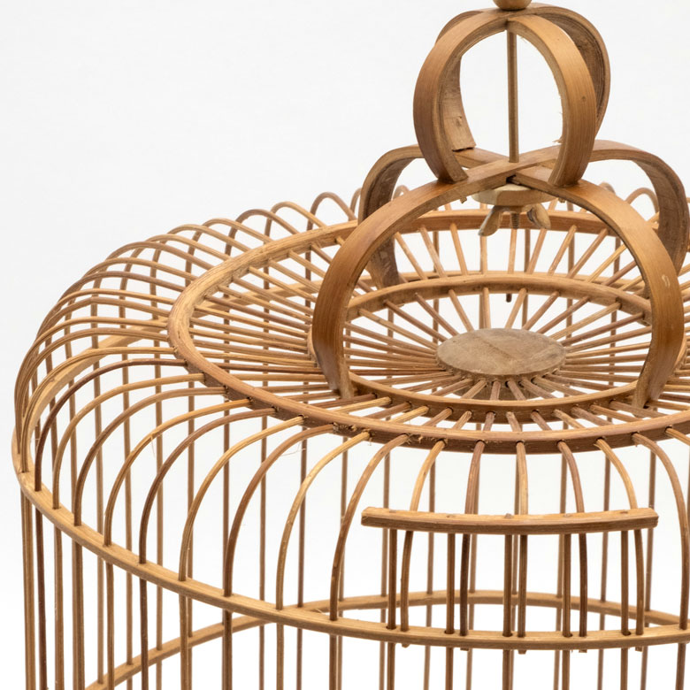 ハンドメイドの鳥かご