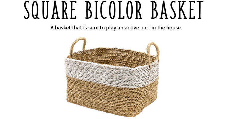 家中で活躍すること間違いなしの、マルチに使えるバスケット