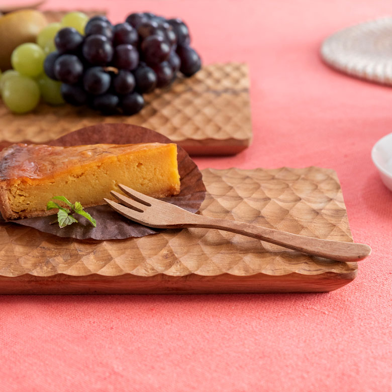 ナチュラルでぬくもりを感じる、無塗装