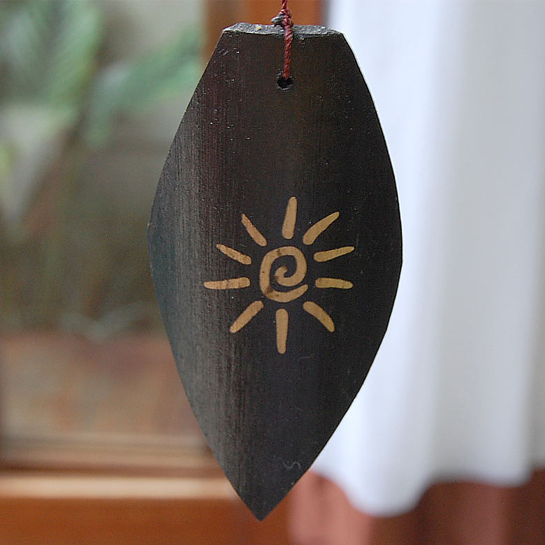 風が吹くと、涼し気で可愛い音色