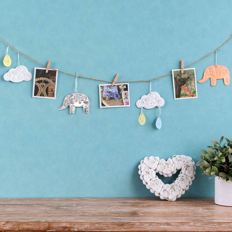 様々なオーナメントとの組み合わせを楽しんで！