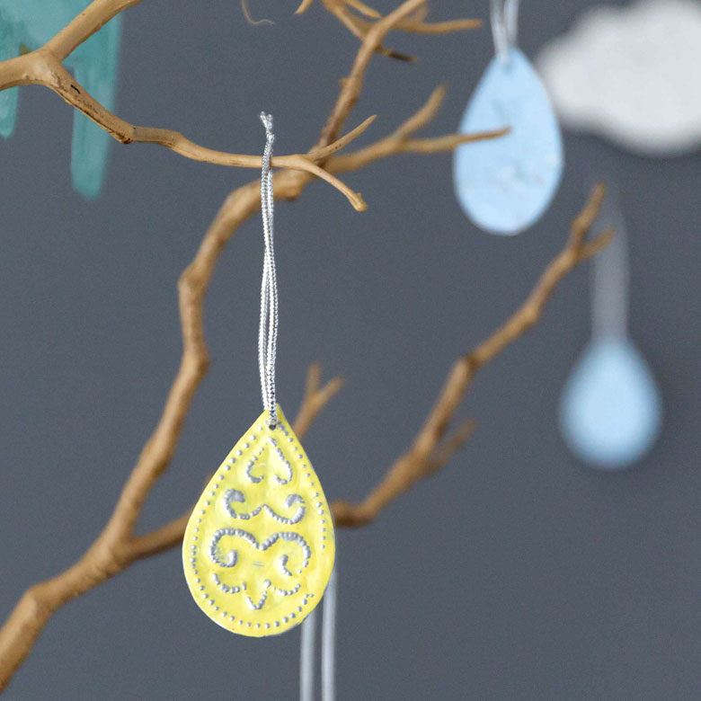 キッズルームにおすすめ！アルミのオーナメント