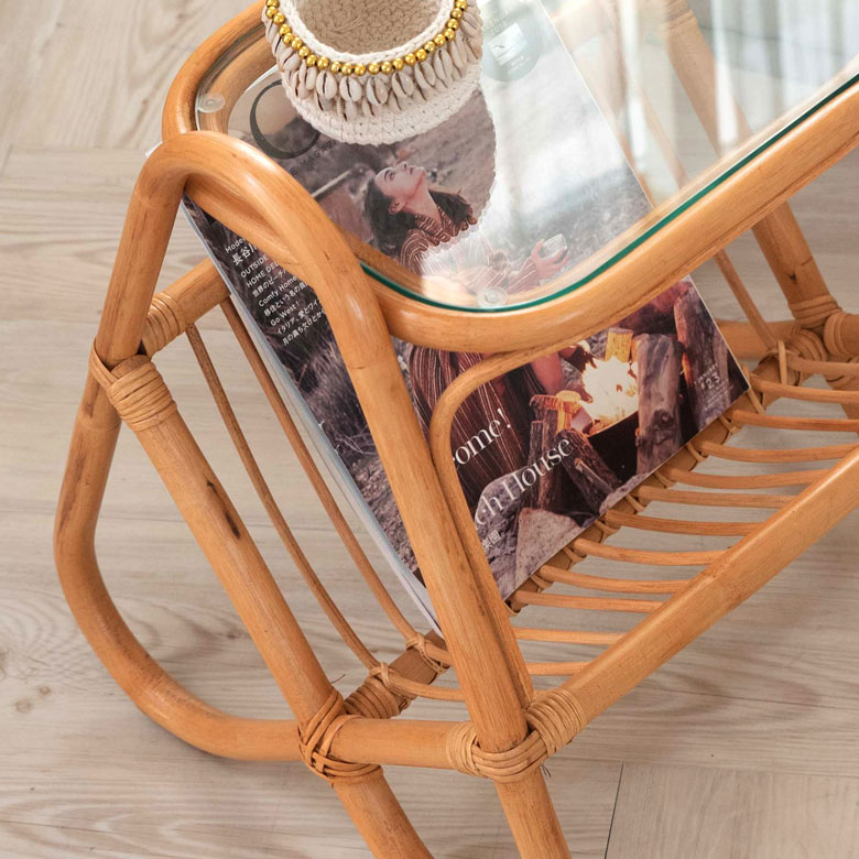 ナチュラルな素材感