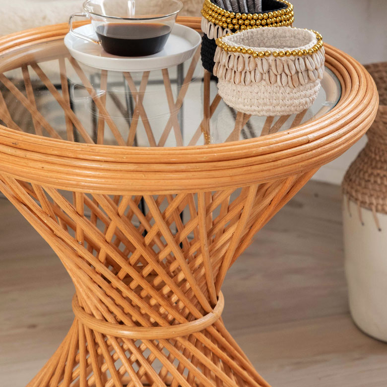 ナチュラルな素材感