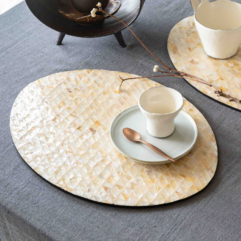 リゾートテイストにも合う。