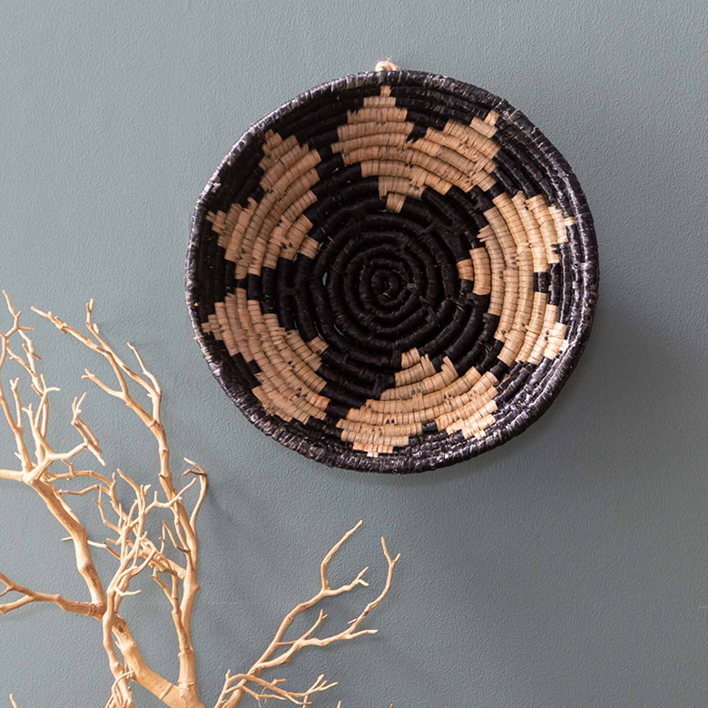 アフリカンテイストなウォールデコレーショントレイ