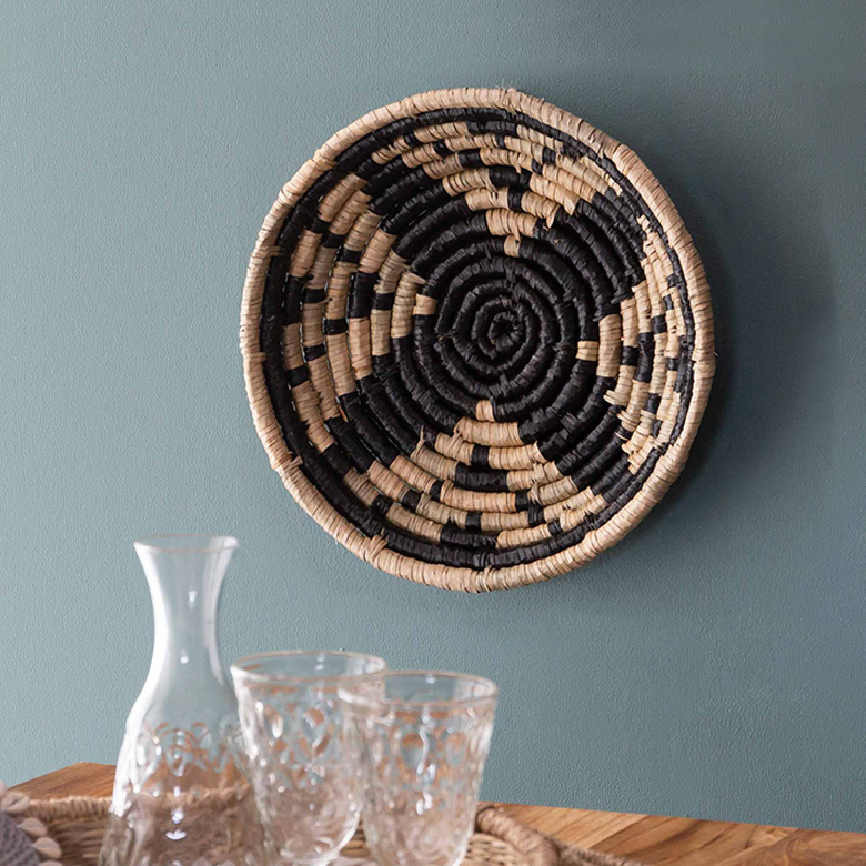 アフリカンテイストなウォールデコレーショントレイ