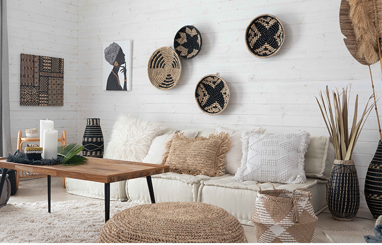 アフリカンテイストコーディネート 一例